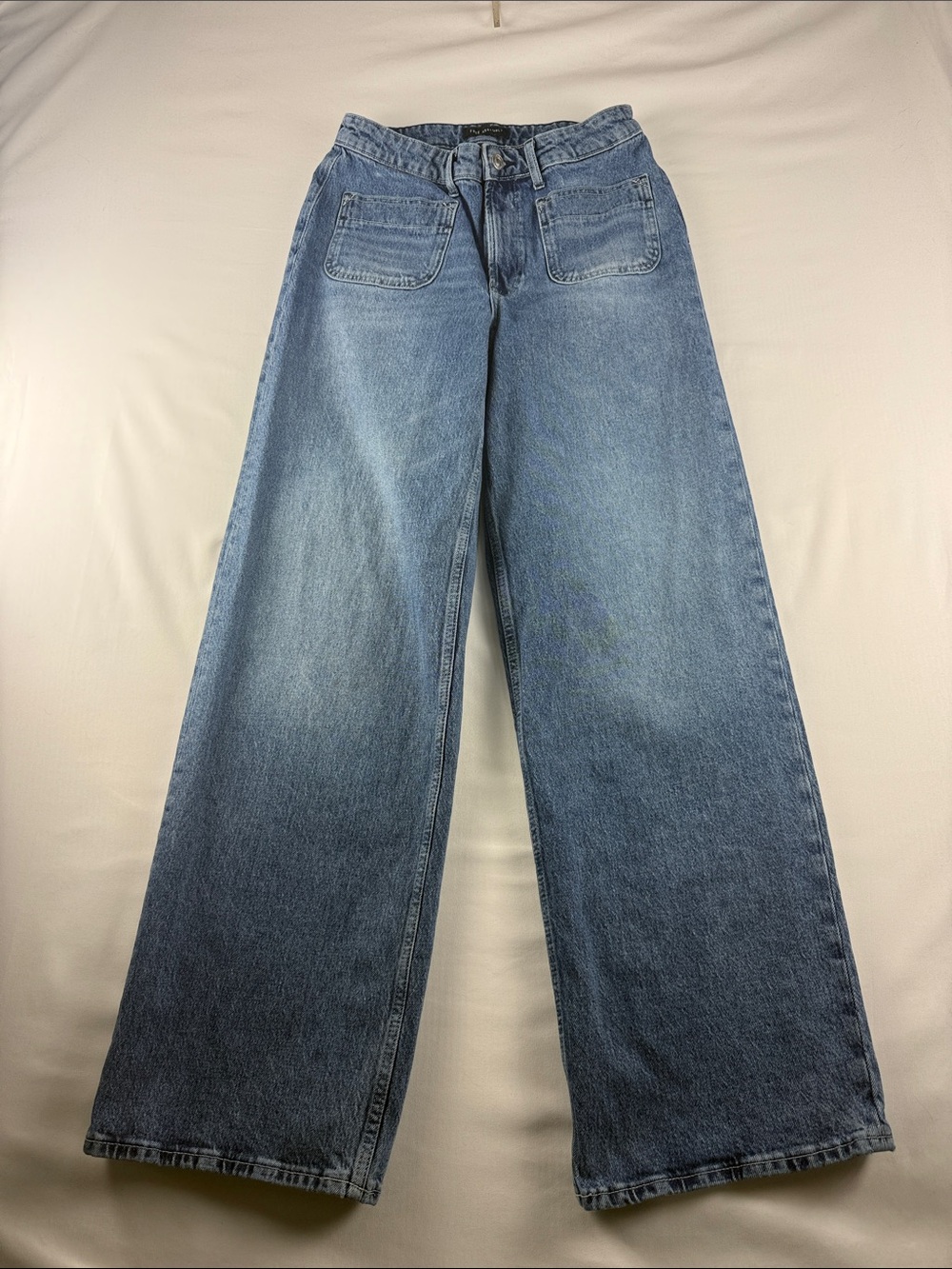 Free Assembly Super High Wide Leg Jeans Women's Size 6 - Picture 1 of 10